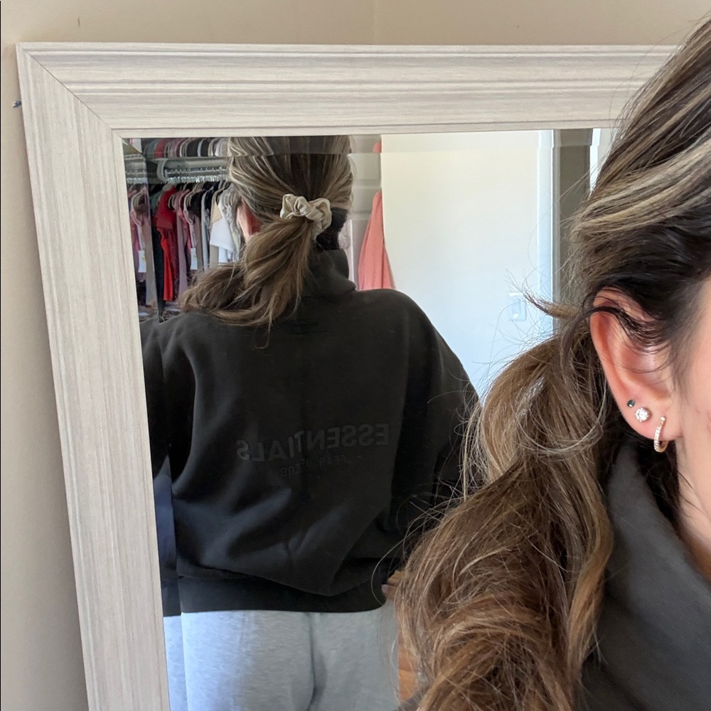 Dark Green Fear of God Zip-Up Jacket - Picture 4 of 6